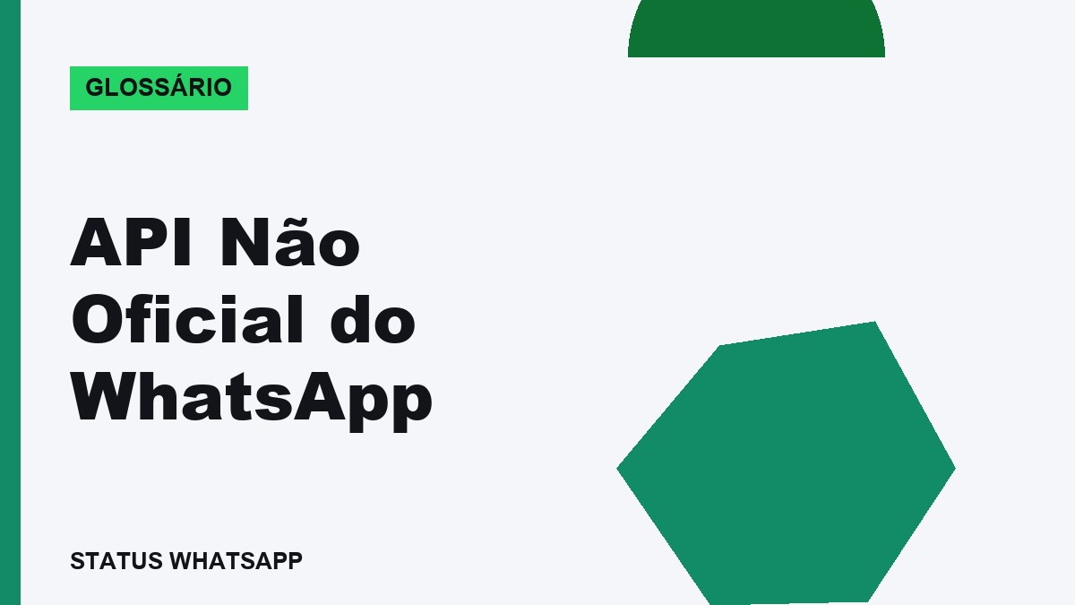 Diagrama visual explicando diferença entre API oficial WhatsApp e API não oficial como Evolution API e Z-API
